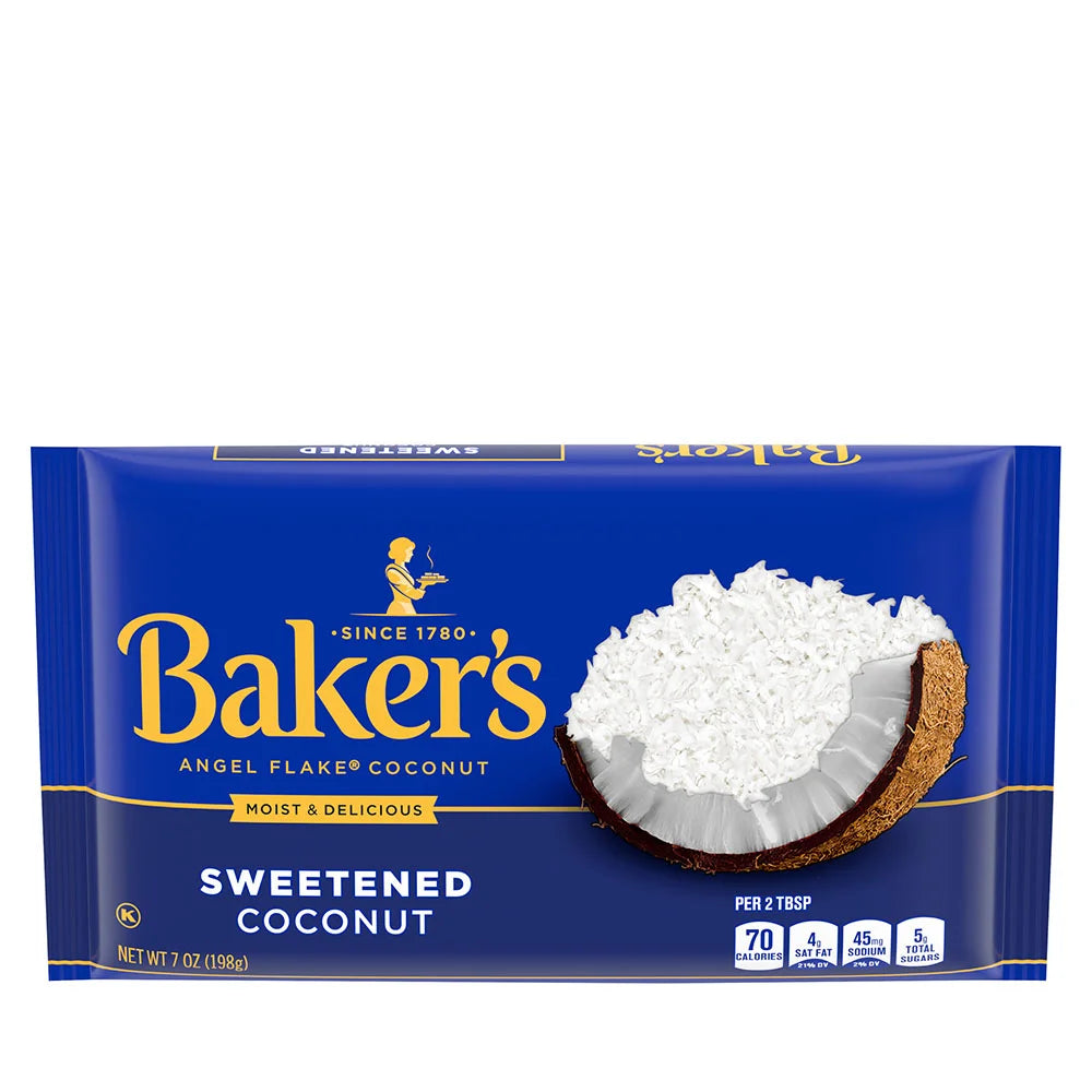 Νιφάδες Καρύδας Baker’s Sweetened Angel Flake Coconut 198g